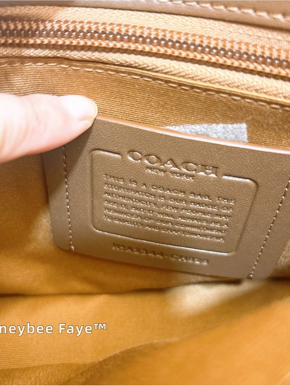 Coach Pale Blue denim Signature Canvas and Leather Crossbody Bag